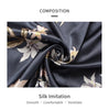Autumn Pajama Women Silk Satin Set ATHLEXES