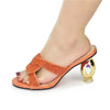Italian Rhinestone Open Toe Party Pumps for Women ATHLEXES