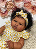 NPK 24inch Lifelike Dark Skin Reborn Baby Doll ATHLEXES