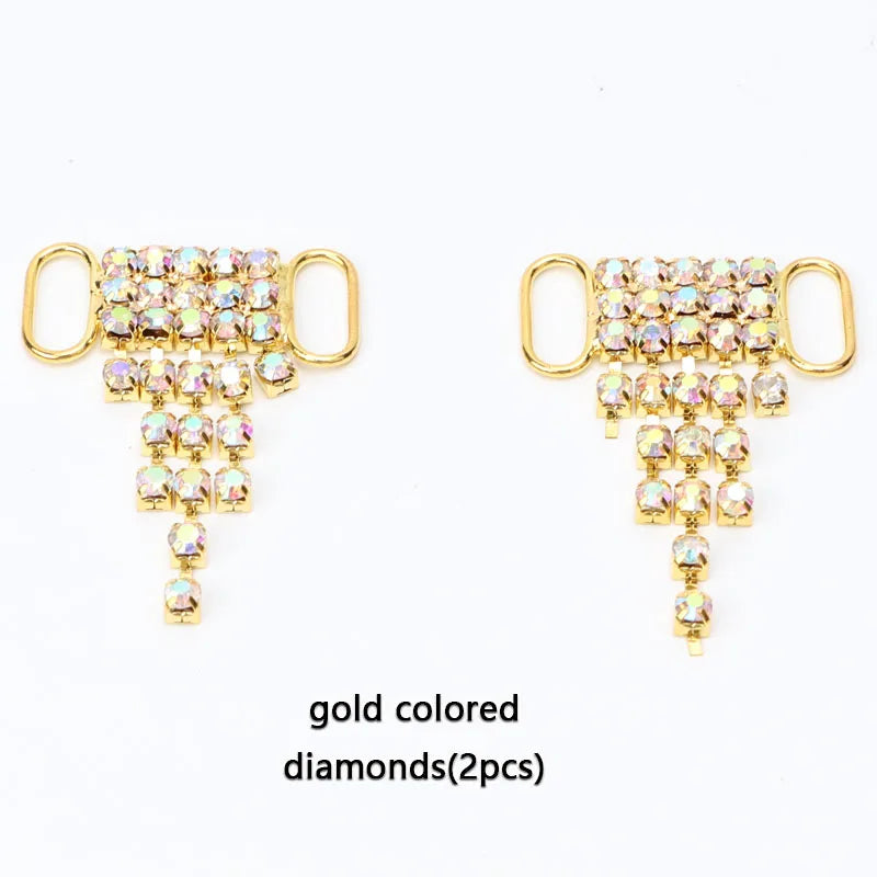 Diamond Luxury AF1 Shoelace Charms with Metal Buckle ATHLEXES