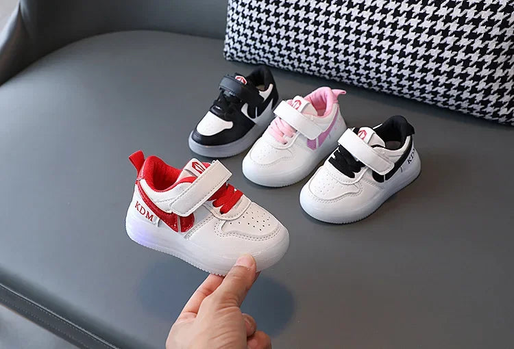 Luminous Glide LED Sports Shoes for Kids ATHLEXES
