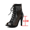 Hollow Mesh Peep Toe Stilettos: Summer High Heel Fashion ATHLEXES