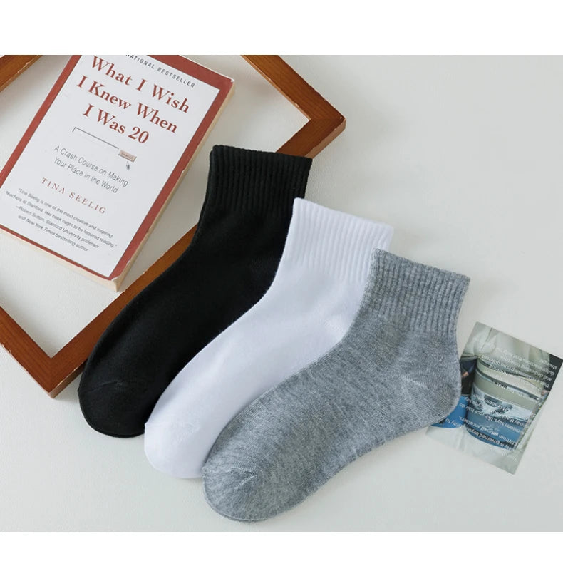 CozyCotton Unisex Business Crew Socks Set ATHLEXES