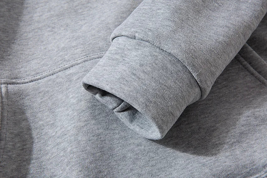 Hip Hop Fleece Pullover: Trendy Printed Hoody ATHLEXES