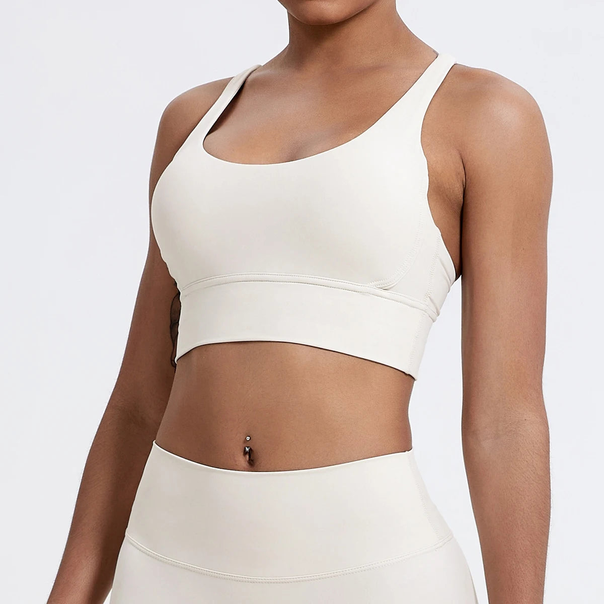 EliteFit Cross Back Sports Bra for Women ATHLEXES