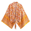 Happie Queens Boho Floral Kimono Bikini Cover-up ATHLEXES
