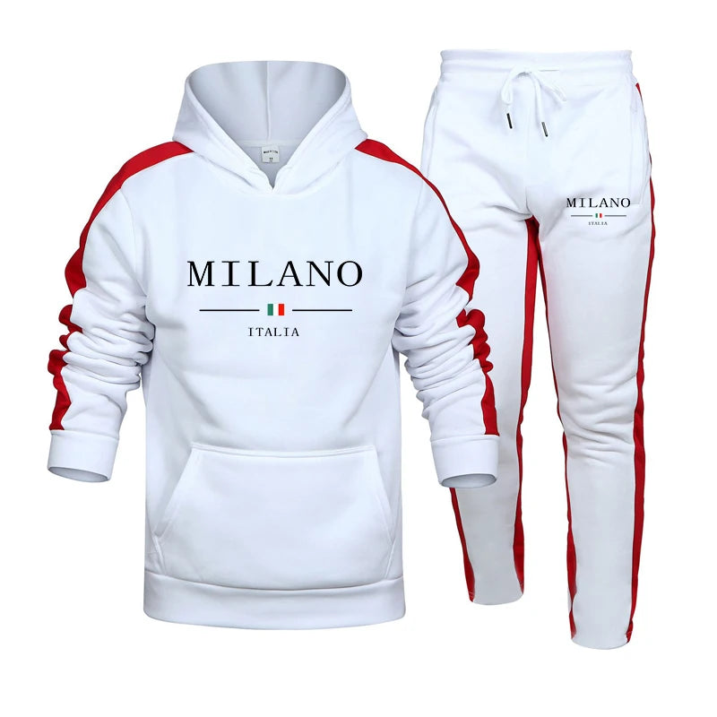 UrbanSport Men's Hooded Tracksuit Set ATHLEXES