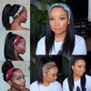 LuxHair Kinky Straight Headband Wig 180% Density ATHLEXES