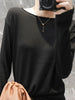YSZWDBLX Women's Slim Fit Knit O-neck Sweater ATHLEXES