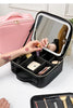 LuxeGlow LED Makeup Case with Mirror ATHLEXES