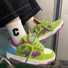 Retro Chic Contrast Sneakers for Women and Men ATHLEXES