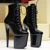 Extrem 8 Stiletto Lace-Up Exotic Dance Boots ATHLEXES