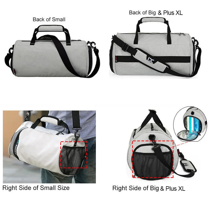 IX Premium Wet Dry Fitness Gym Bag for Travel ATHLEXES