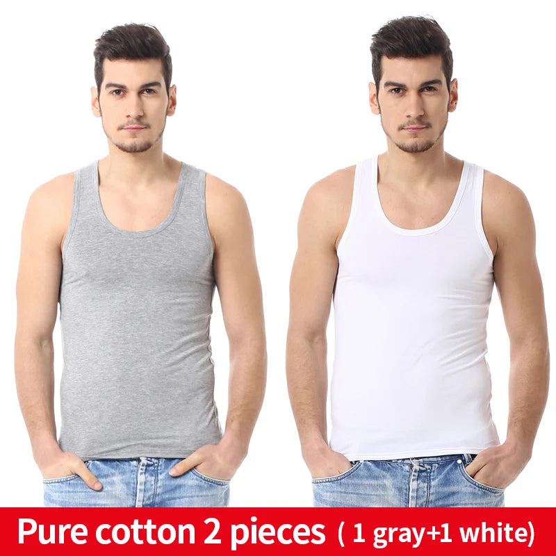 Casual Cotton Fit Men's Tank Top ATHLEXES
