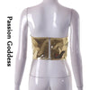 Goddess Glam Metallic Corset Top ATHLEXES