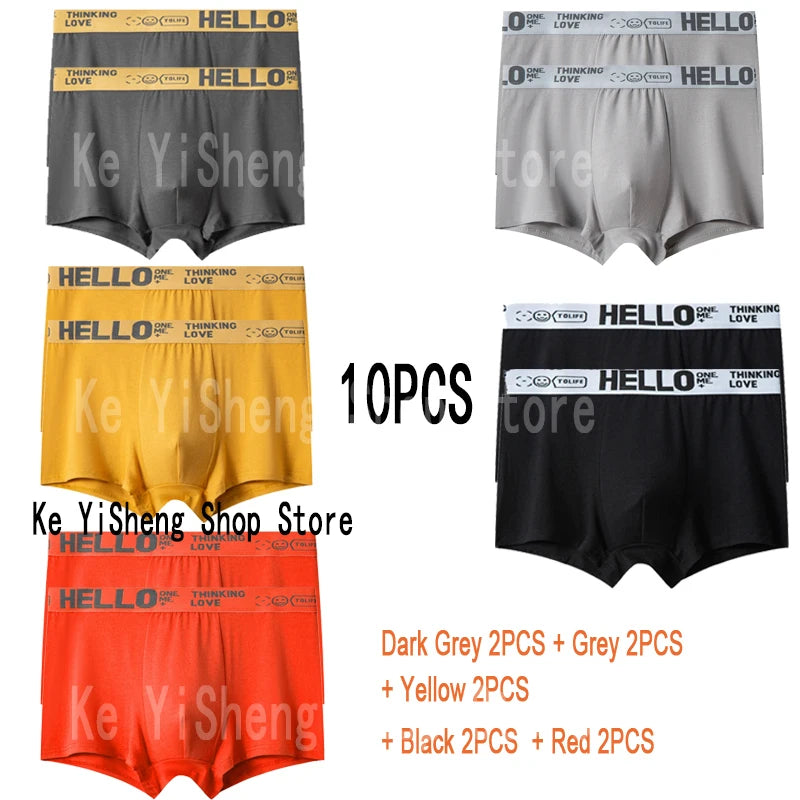BreatheEasy Men's Lightweight Boxer Briefs 10 Pack ATHLEXES