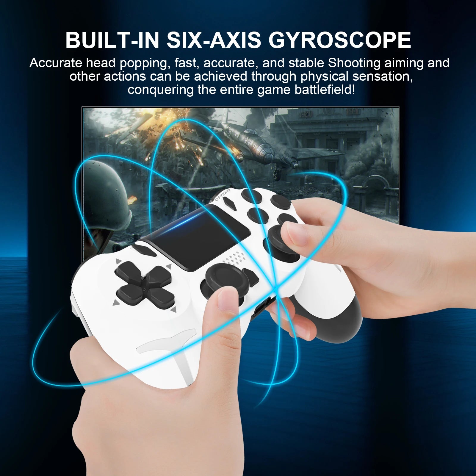 GAMINJA Bluetooth Game Controller with Touchpad ATHLEXES