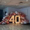 Giant LED Birthday Number Frame for Celebrations ATHLEXES