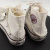 Bling Rhinestone Chain Shoe Decor for Women’s Sneakers and Accessories ATHLEXES
