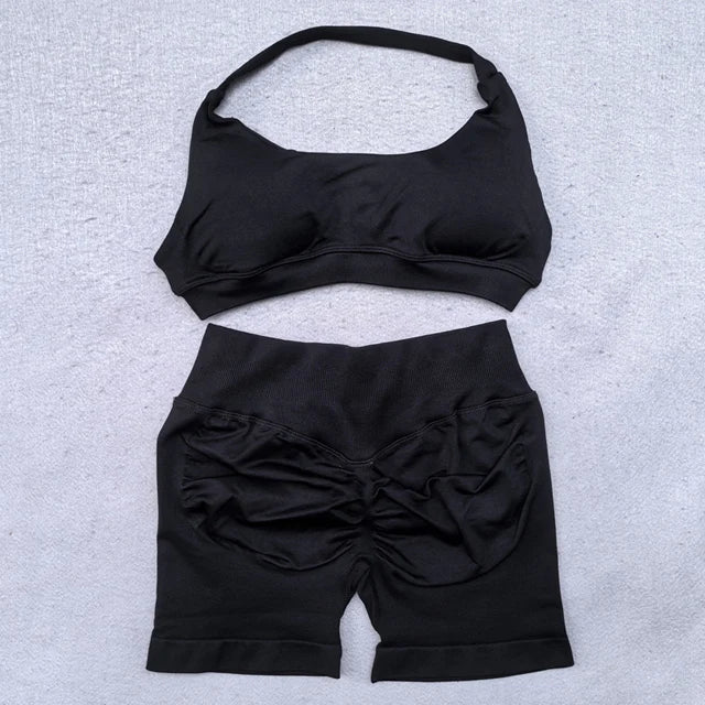 ActiveFit Scrunch Shorts and Sports Bra Set ATHLEXES