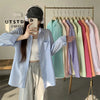 Beiyingni 2024 Spring Autumn Women's Oversized Blouse with Pockets ATHLEXES