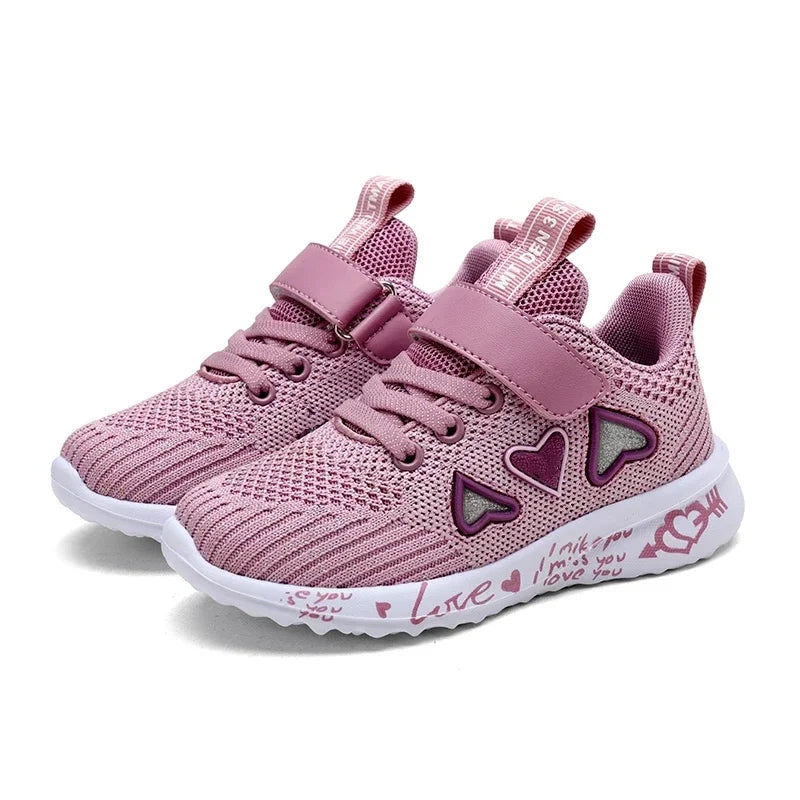 BreezyStep Kids Light Mesh Sneakers ATHLEXES