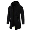 Urban Luxe Zippered Hoodie: Oversized Black Winter Sweatwear ATHLEXES