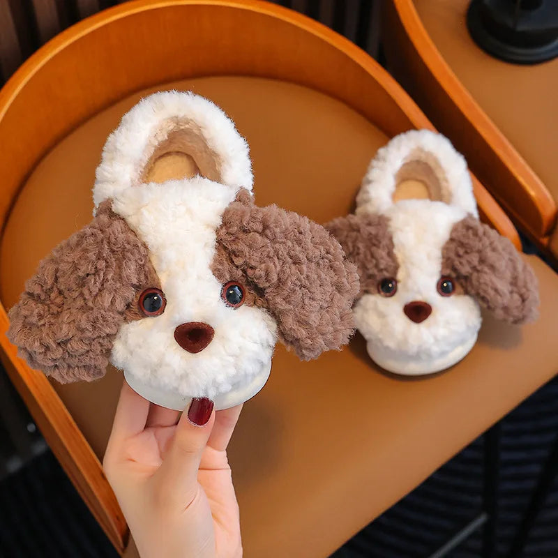 CozyPaws Non-Slip Boys Cotton Slippers for Kids ATHLEXES