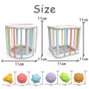 Montessori Shape Sorter Cube â?? Rainbow Blocks for Infants ATHLEXES