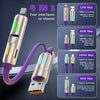 PowerSync 240W 4-in-1 Fast Charging Cable ATHLEXES