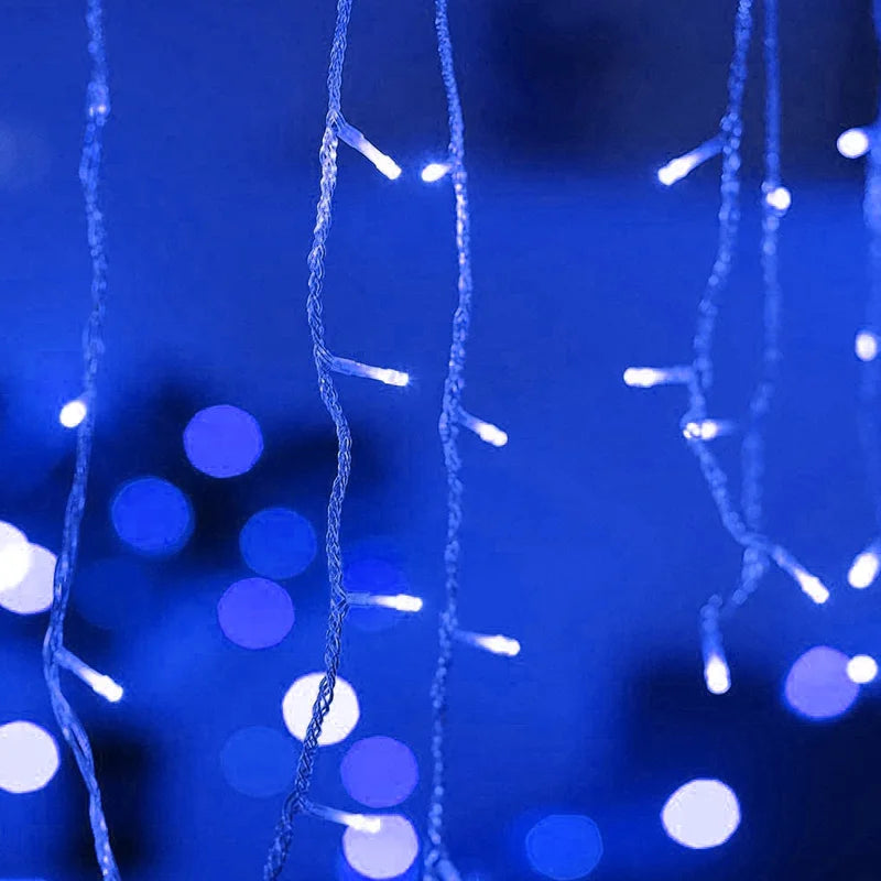Enchanting 5m LED Icicle Garland Lights for Christmas ATHLEXES