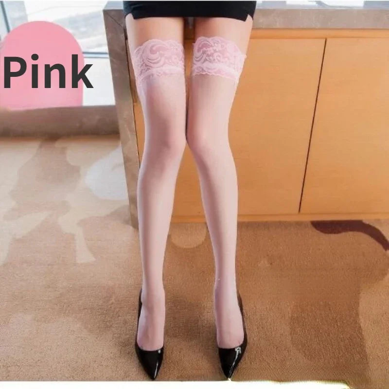 Luxe Lace Knee High Stockings with Grip ATHLEXES