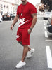 Luxury Men's Two-Piece Gym Shorts Set ATHLEXES