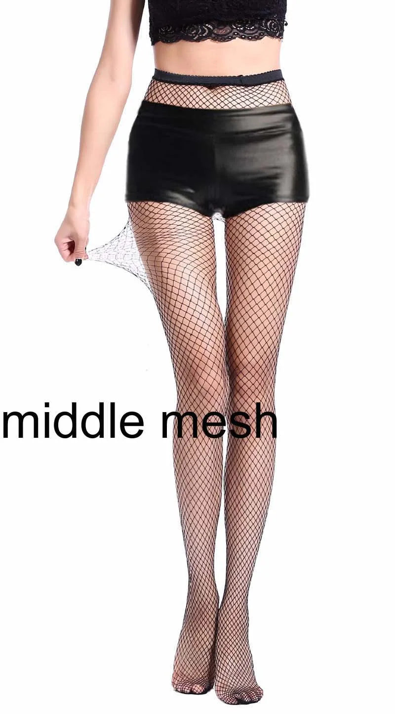 Elegant 19 Styles Lace Tights for Women - Sexy High Waist Fishnet ATHLEXES