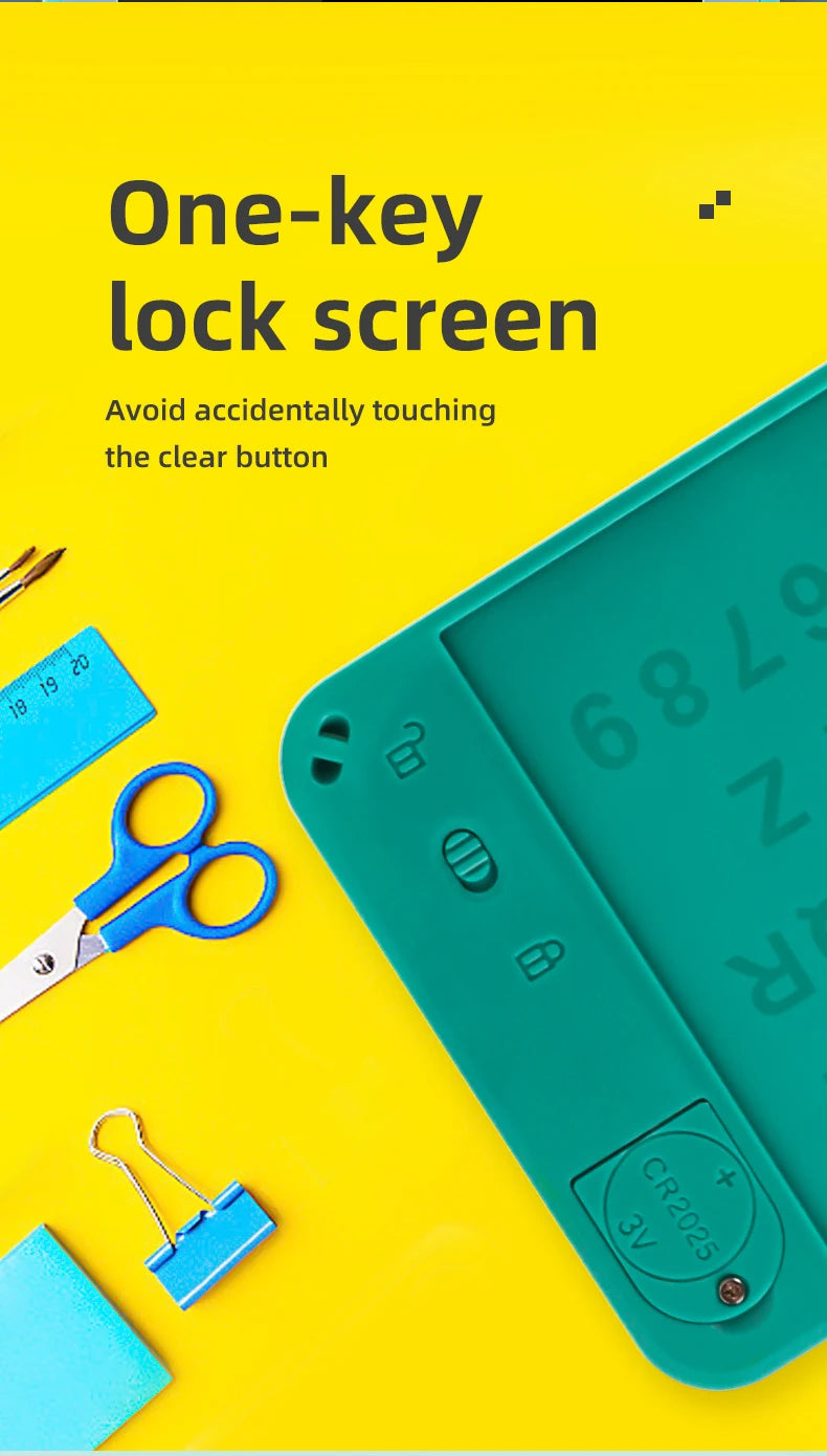 A7 Cartoon Children's LCD Drawing and Handwriting Board ATHLEXES