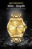 OLEVS Luxury Diamond Quartz Watch for Men ATHLEXES