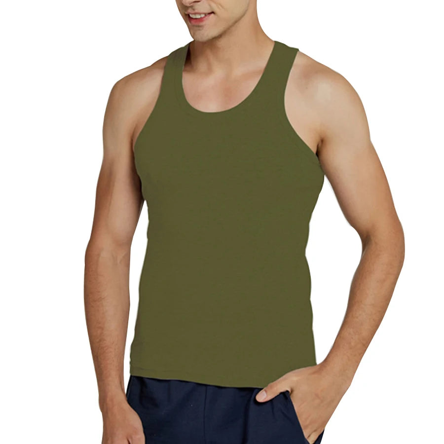 CoolCotton Men's Summer Fitness Tank Tops ATHLEXES