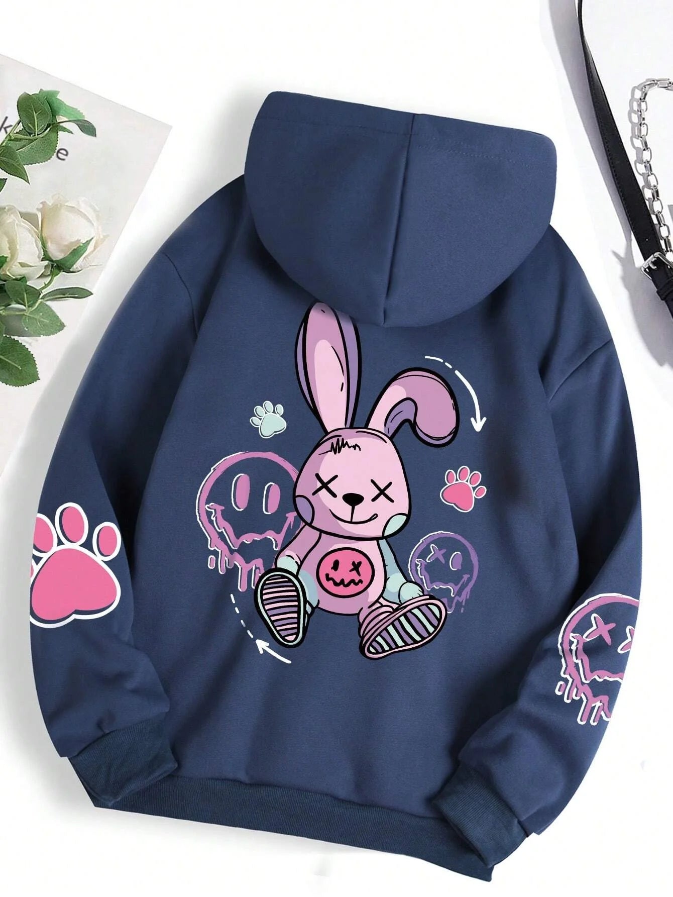 Urban Style Oversized Printed Hoodie for Women ATHLEXES