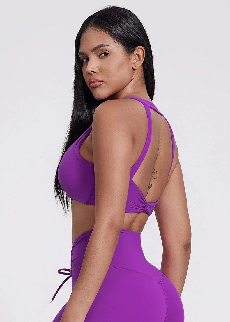 SHINBENE Women's Yoga Fitness Sports Bra ATHLEXES
