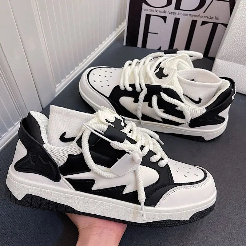 Retro Chic Contrast Sneakers for Women and Men ATHLEXES