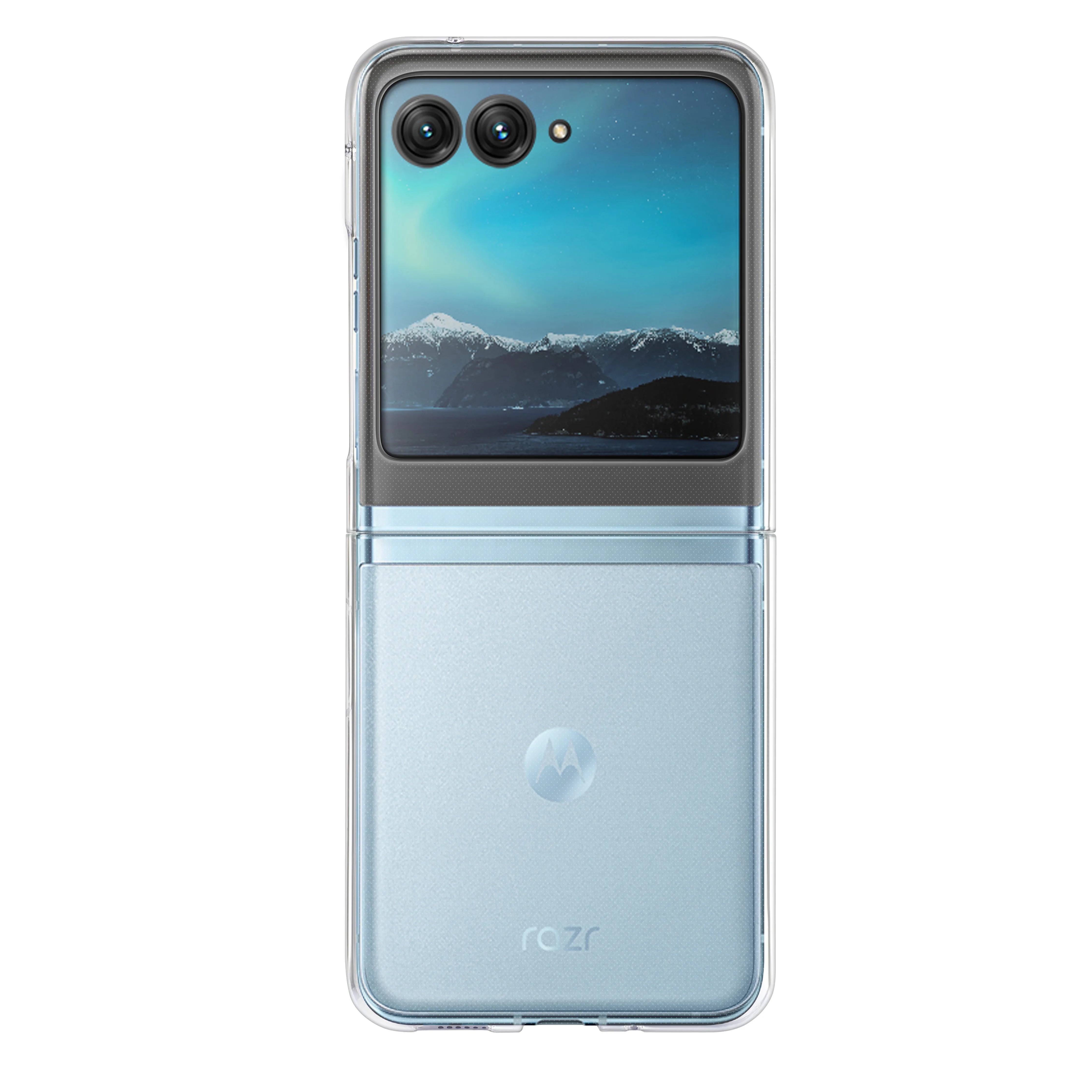 UltraShield Clear Case for Motorola Razr 40/50 5G ATHLEXES