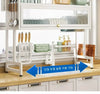 Stainless Steel Adjustable Dish Drying Rack ATHLEXES