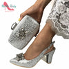 Royal Blue Elegance: Nigerian Pumps & Bag Set ATHLEXES