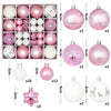 Charming 44Pcs Christmas Ball Ornament Collection ATHLEXES