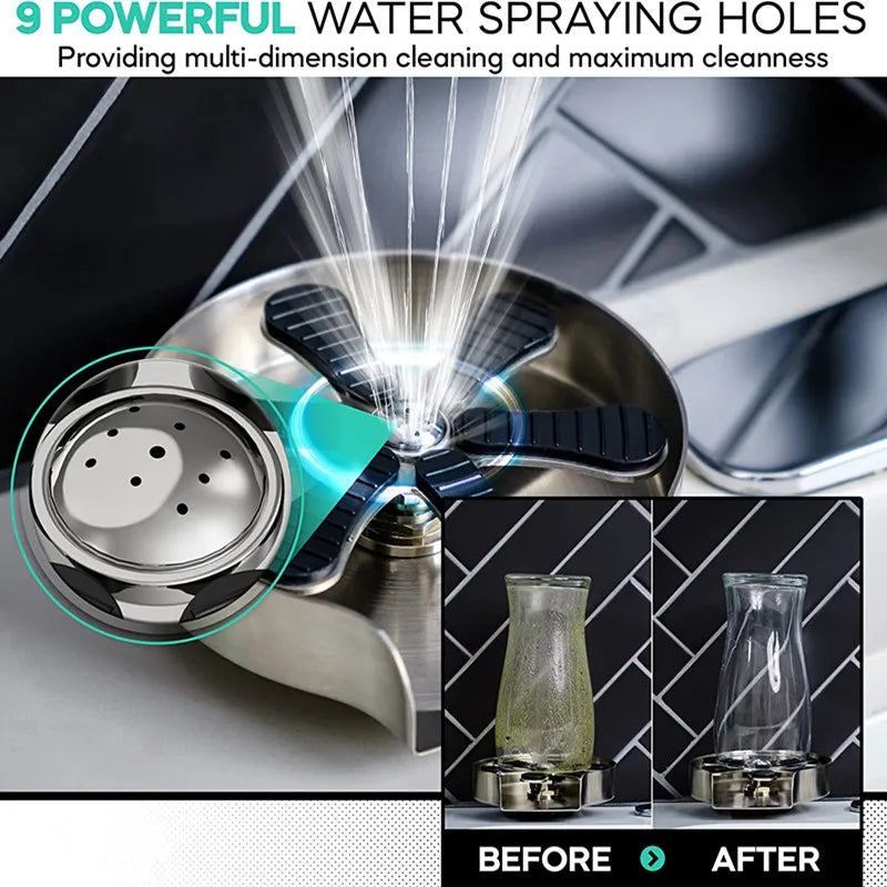 EcoClean Automatic Glass Cup Washer ATHLEXES