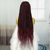 Radiant 36-Inch Micro Braided Lace Front Wig ATHLEXES