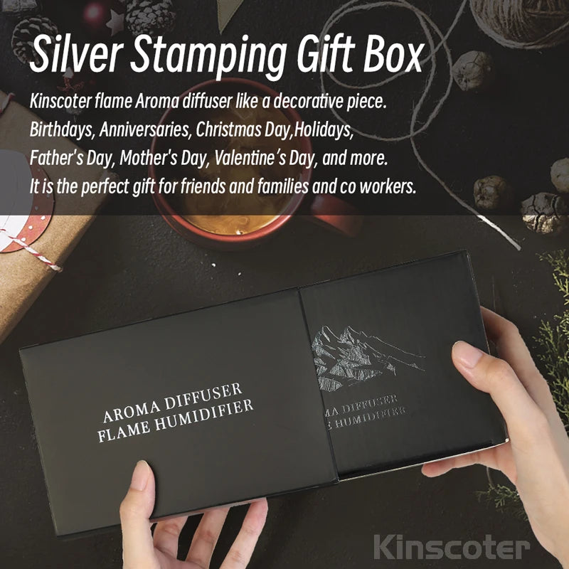 Kinscoter Ultrasonic Aroma Diffuser & Humidifier ATHLEXES