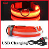 USB Charging LED Dog Collar ATHLEXES