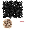 100pcs Mixed Size Plastic Safety Eyes for DIY Crochet Doll &Toy Accessories ATHLEXES