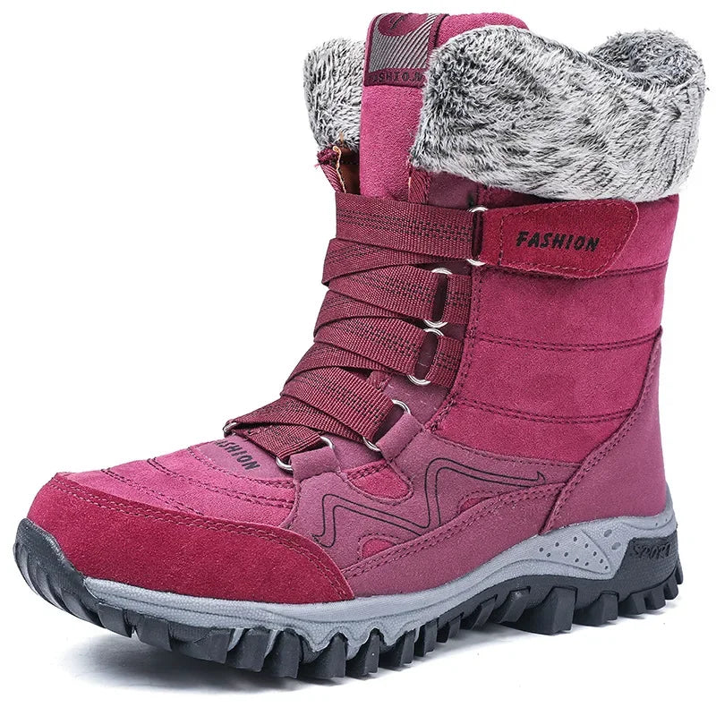 PlushWarm Waterproof Women's Snow Ankle Boots ATHLEXES